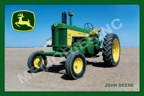 John Deere 730 - Classic Metal Sign