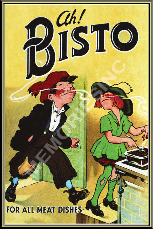Bisto - For all Meat Dishes - Classic Metal Sign
