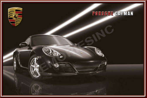 Porsche Cayman (2009) - Classic Metal Sign