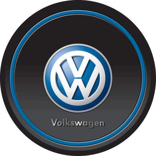 VW (version 3) - Classic Round Metal Sign