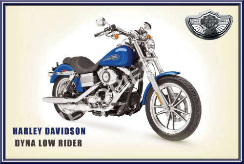 Harley Dyna Low (08) - Classic Metal Sign