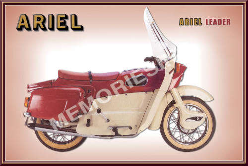Ariel Leader (64) - Classic Metal Sign