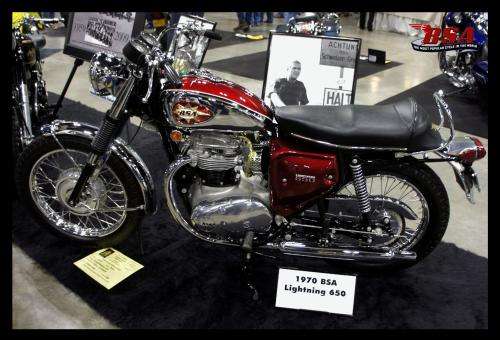 BSA Lightning 650 (70) - Classic Metal Sign
