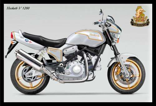 Hesketh V 1200 - Classic Metal Sign