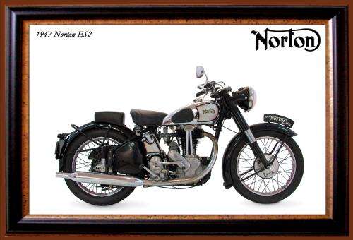Norton ES2 (47) - Classic Metal Sign