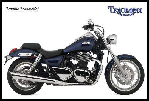 Triumph Thunderbird (2010) - Classic Metal Sign