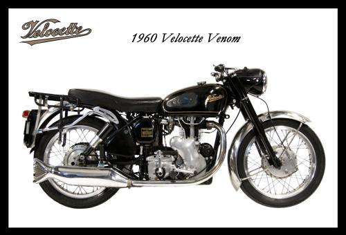 Velocette Venom (1960) - Classic Metal Sign