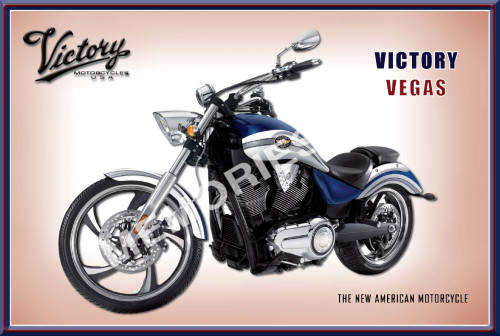 Victory Vegas (2011) - Classic Metal Sign