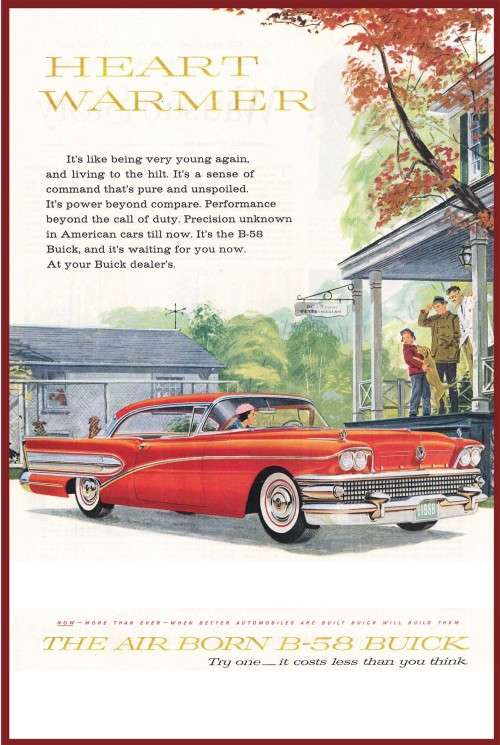 Buick Advert - Classic Metal Sign