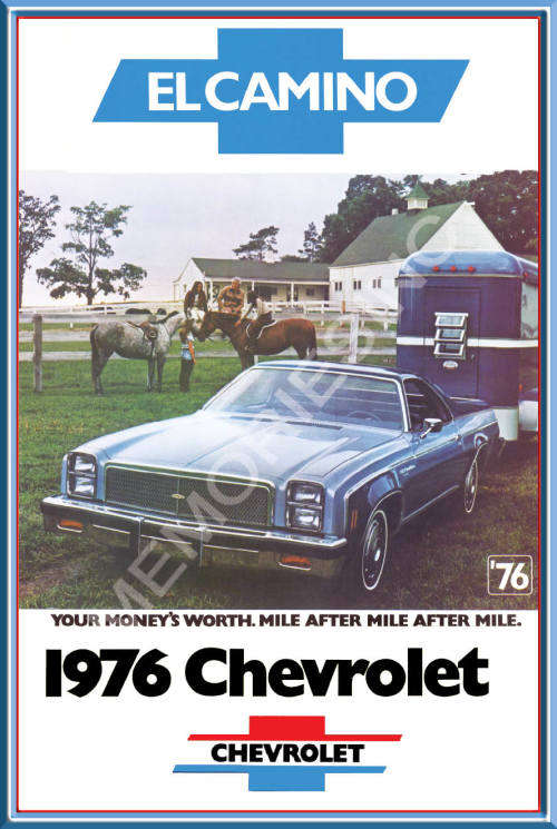 Chevrolet El Camino (1976) - Classic Sign