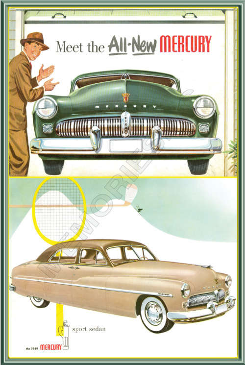 Mercury Sport Sedan (49) - Classic Metal Sign