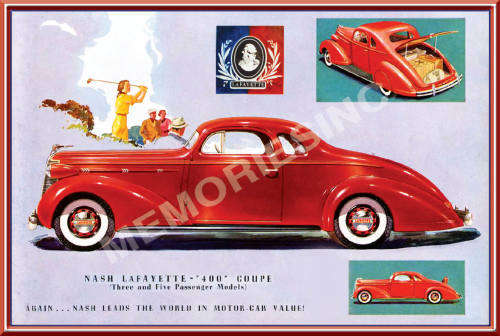Nash Lafayette (34) - Classic Metal Sign