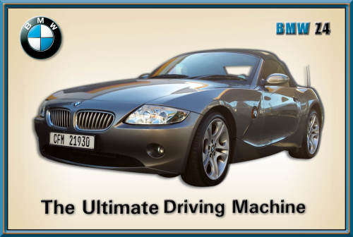 BMW Z3 - Classic Metal Sign