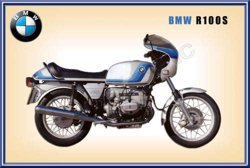BMW R100S - Magnet