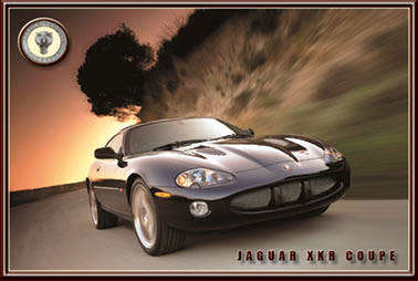 Jaguar XKR Coupe (2001) - Classic Metal Sign