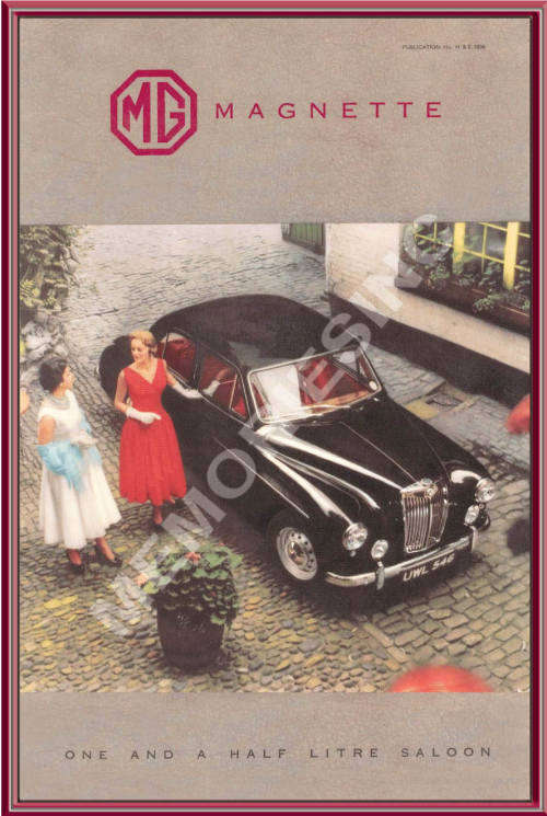 MG Magnette - Classic Metal Sign