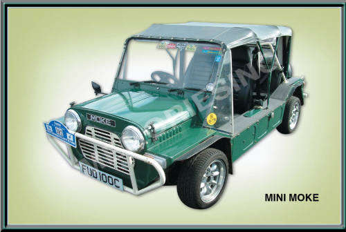 Mini Moke - Classic Metal Sign