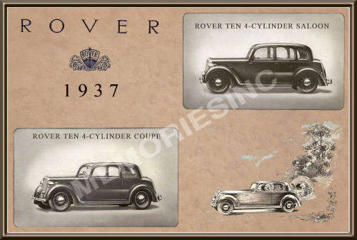 Rover 10 - Classic Metal Sign