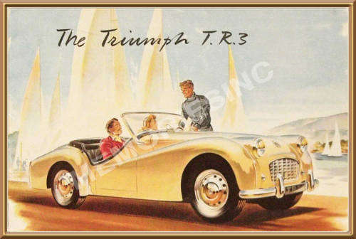 Triumph TR3 (56) - Classic Metal Sign