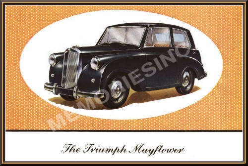 Triumph TR3 (56) - Classic Metal Sign