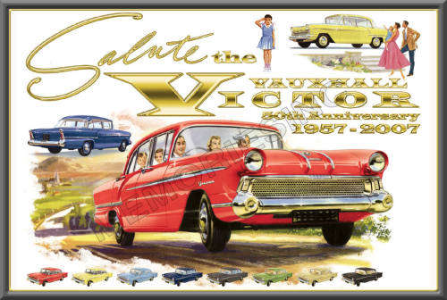 Vauxhall Victor 7 (57) - Classic Metal Sign