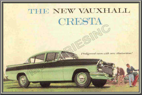 Vauxhall Cresta PA (57-62) - Classic Metal Sign