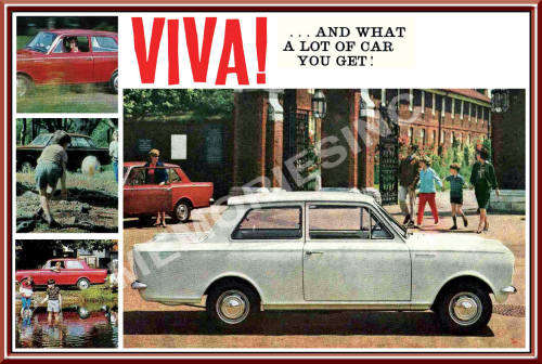 Vauxhall Viva - Classic Metal Sign