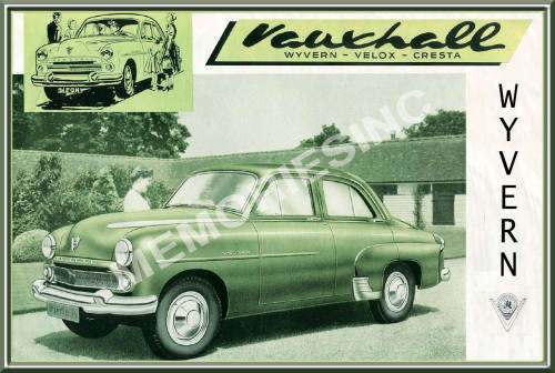 Vauxhall Wyvern - Classic Metal Sign