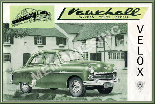Vauxhall Velox  - Classic Metal Sign