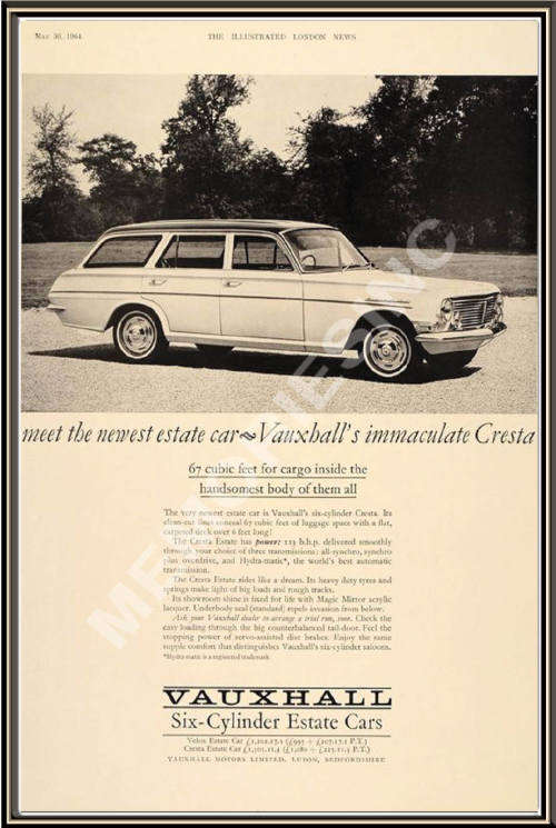 Vauxhall Estate (64) - Classic Metal Sign