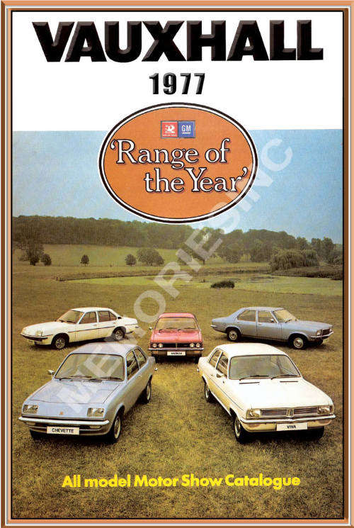 Vauxhall Range (77) - Classic Metal Sign