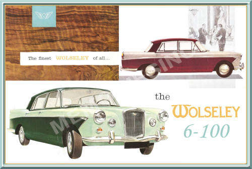 Wolseley 6-100 (64) - Classic Metal Sign