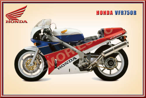 Honda VFR750R (88) - Classic Metal Sign