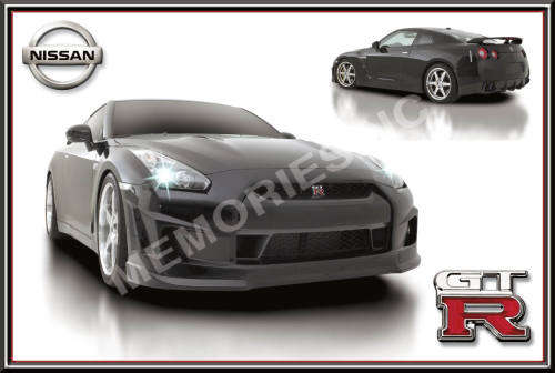 Nissan GTR (2010) - Classic Metal Sign
