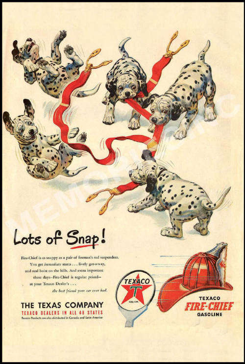 Texaco Advert - Lots of Snap - Classic Metal Sign