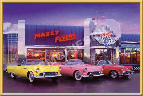 Maxey Fylers Diner - Classic Metal Sign