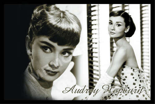 Audrey Hepburn - Classic Metal Sign