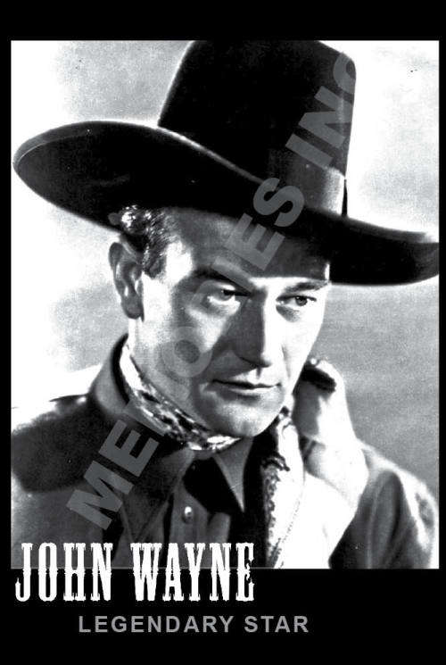 John Wayne - Legend - Classic Metal Sign