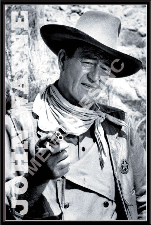 John Wayne - Commancheros - Classic Metal Sign
