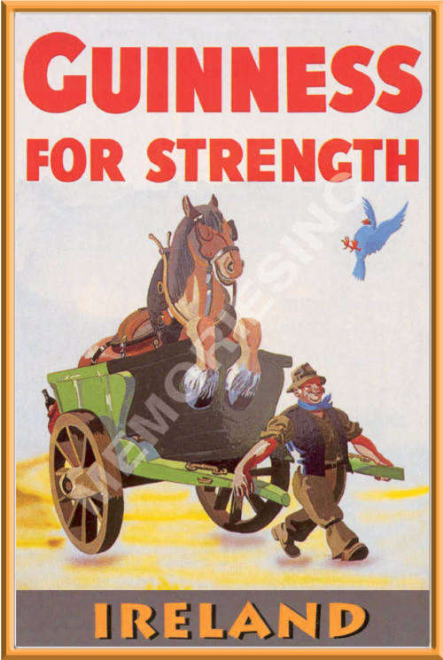 Guinness for Strength - Classic Metal Sign