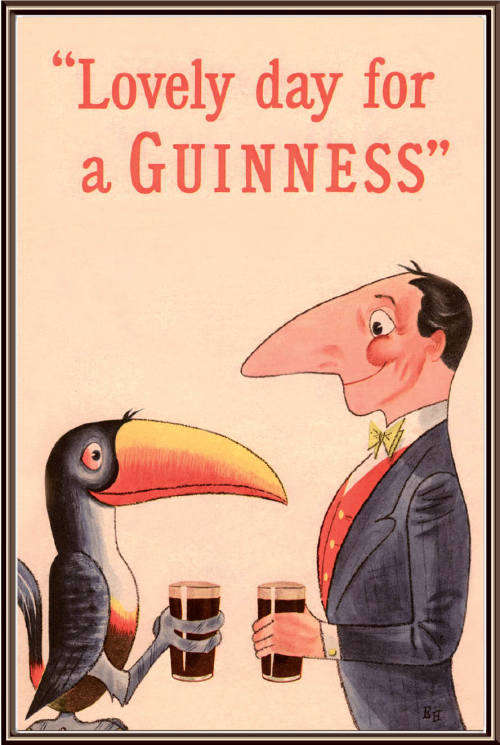 Guinness -  Lovely day for a Guinness - Classic Metal Sign