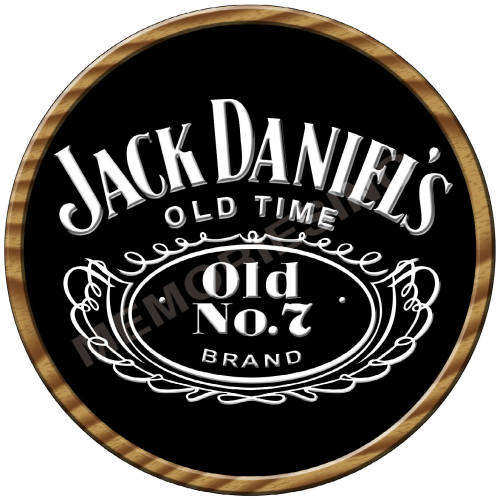 Jack Daniels - Classic Round Metal Sign