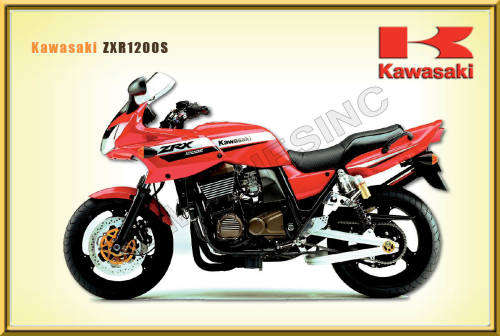Kawasaki ZXR1200S - Classic Metal Sign