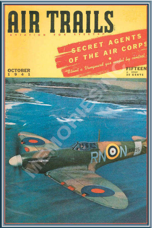 Spitfire Aviation - Classic Metal Sign