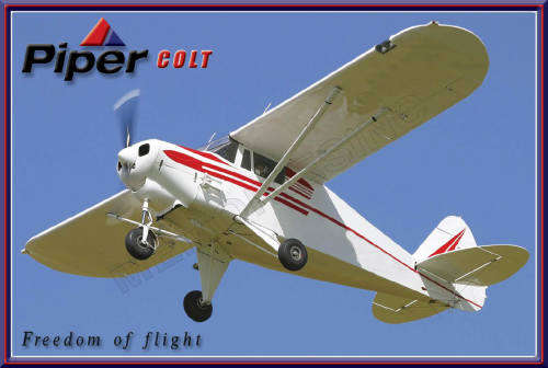 Piper Colt (63) - Classic Metal Sign