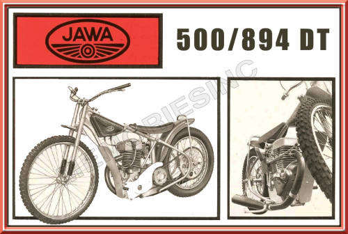 Jawa Speedway - Classic Metal Sign