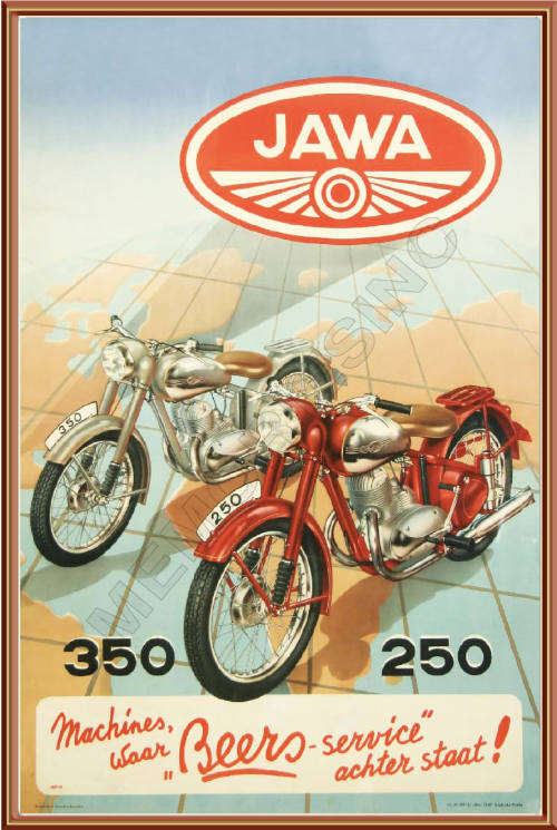 Jawa 250-250 (54) - Classic Metal Sign