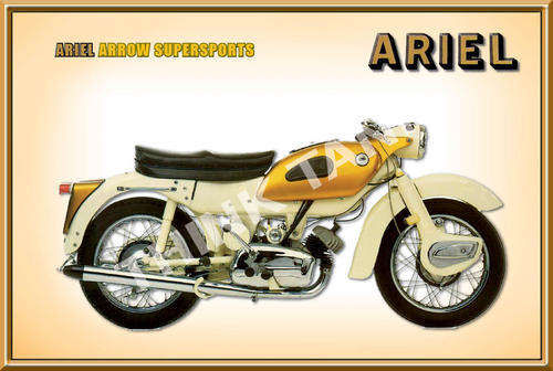 Ariel Arrow Supersport - Classic Metal Sign