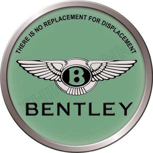 Bentley - There is no replacement for displacement - Classic Round Magnet