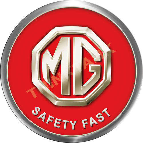 MG - Safety Fast - Classic Round Metal Sign